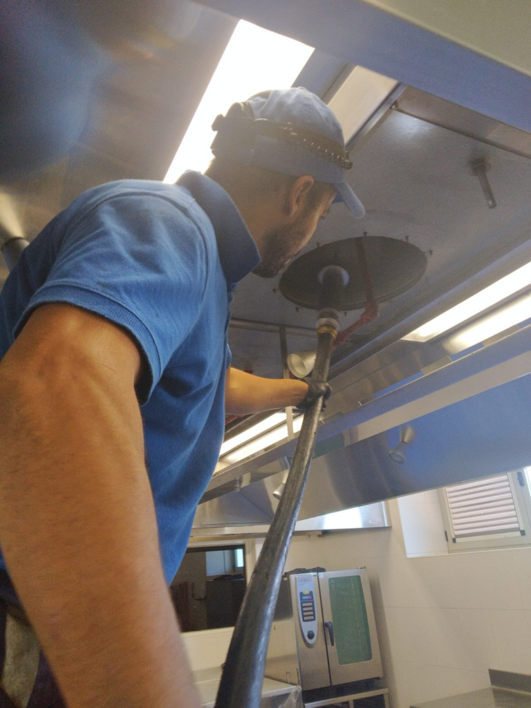 Limpieza de conductos – Cepillado del sistema